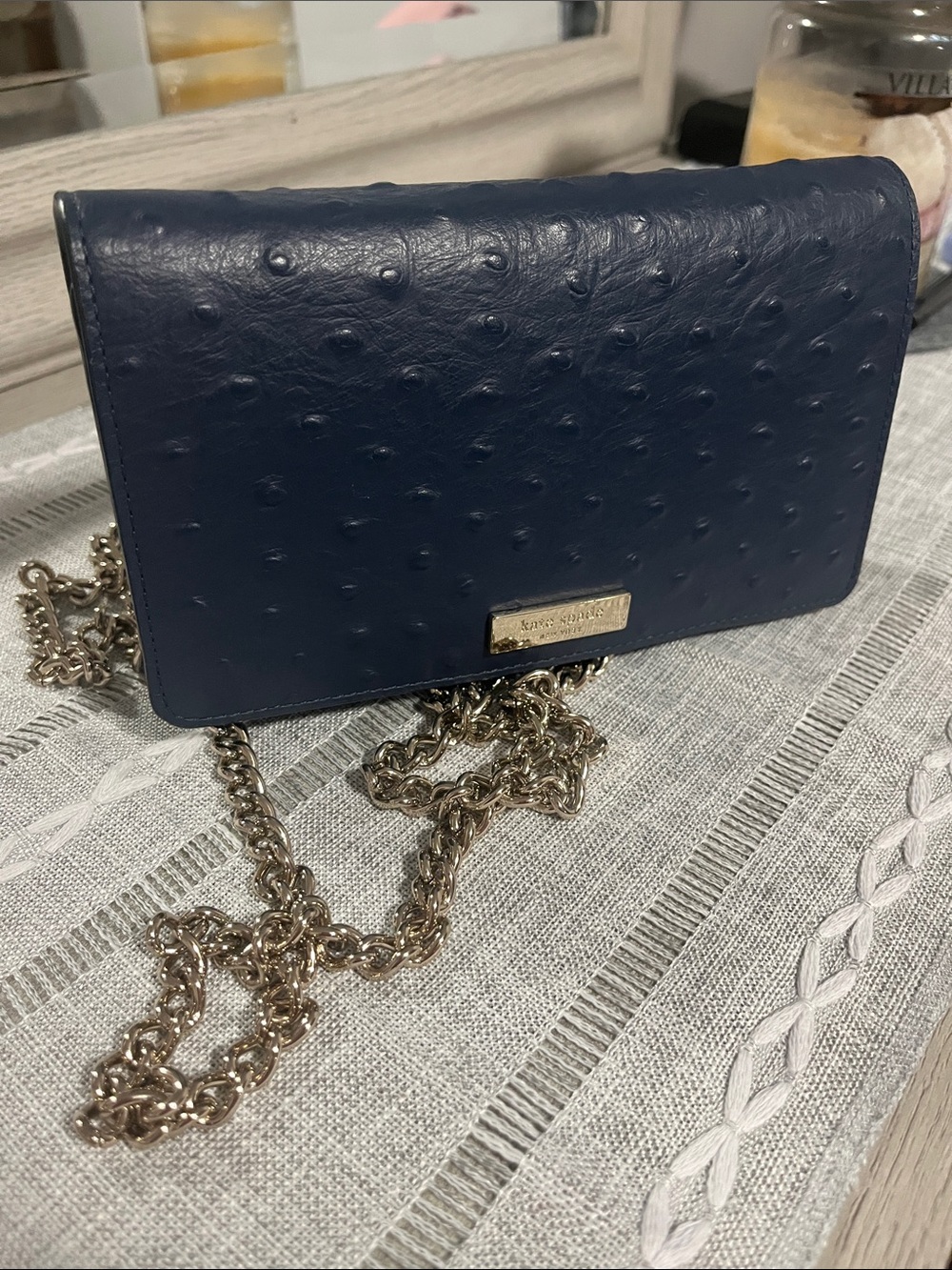Kate Spade Navy Chain Crossbody